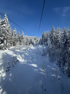 Foto de Charles Pobjoy a lo largo del recorrido