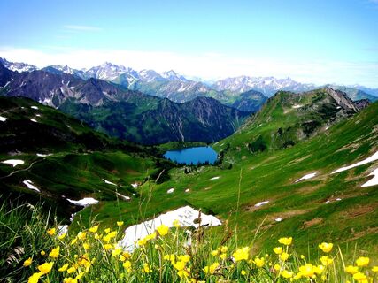 Seealpsee vom Zeigersattel aus