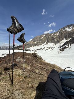 Foto von Philipp Eder entlang der Tour