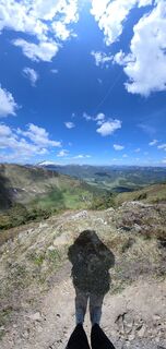 Foto von Yvonne Karcher entlang der Tour