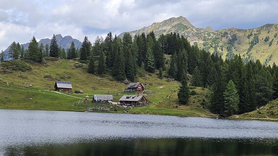 Photo de Josef Leeb le long du parcours