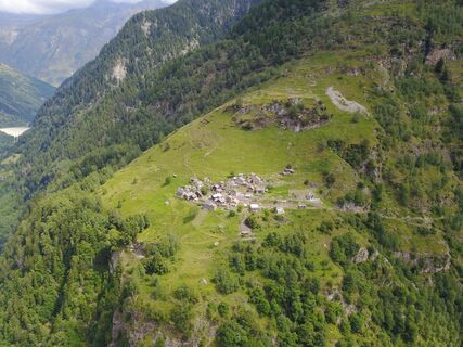 Wanderweg aus der keltischen Zeit im Malvagliatal