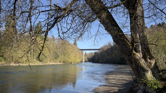 Foto von Peter Burki entlang der Tour