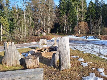 Foto von Katharina entlang der Tour