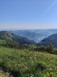 Foto von Hofer Stefanie entlang der Tour