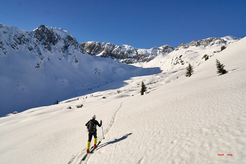 Ober den Stuckenseen mit Blick in die Heretalm