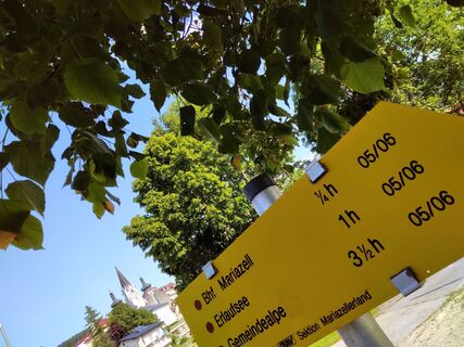 Foto von G.A. entlang der Tour