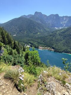 Photo de Edith le long du parcours