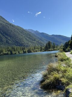 Foto von Manu entlang der Tour