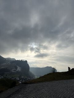 Foto von Cyrill Bischof entlang der Tour