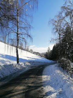 Foto de Dagmar Hofer a lo largo del recorrido