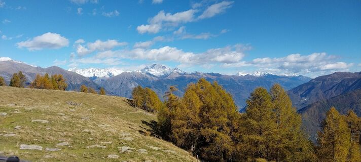 Foto von Enrico Carnati entlang der Tour