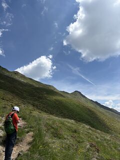 Photo de Takashi Araki le long du parcours