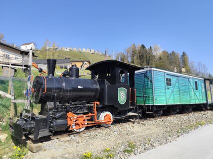 Foto von Barbara Galle entlang der Tour