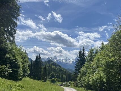Photo de Daniela Brandstetter le long du parcours