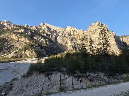 Foto de Gerti Bärnthaler a lo largo del recorrido
