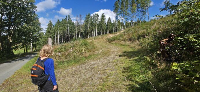Foto de Michael Ganswind a lo largo del recorrido
