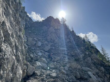 Fotografie z Joachim Simon na trase