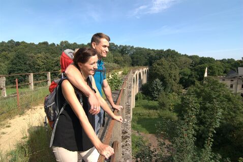 Weitsicht vom Eisenbahnviadukt