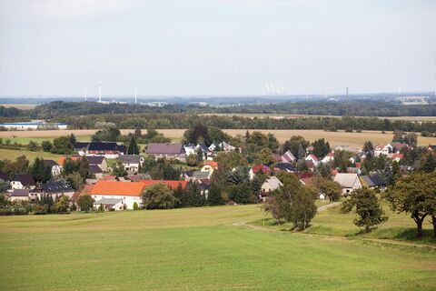 Blick auf Elstra