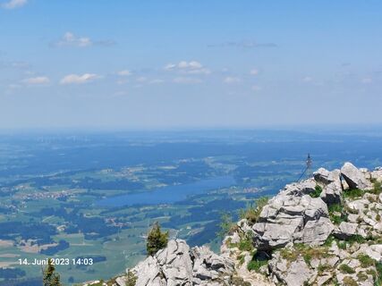 Foto von Hans-Jörg Schneid entlang der Tour