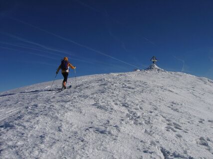 Am Schönhaltereckgipfel