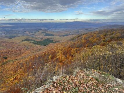 Foto von Nóra Adamkovich entlang der Tour