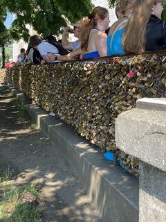 Foto de Isolde Hinterer a lo largo del recorrido