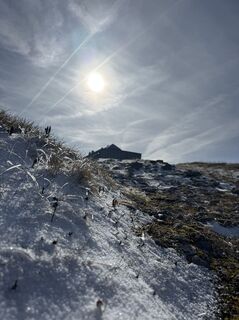 Foto de Anna Stossier a lo largo del recorrido