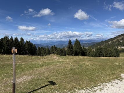 Foto de Franziska Mordasini a lo largo del recorrido