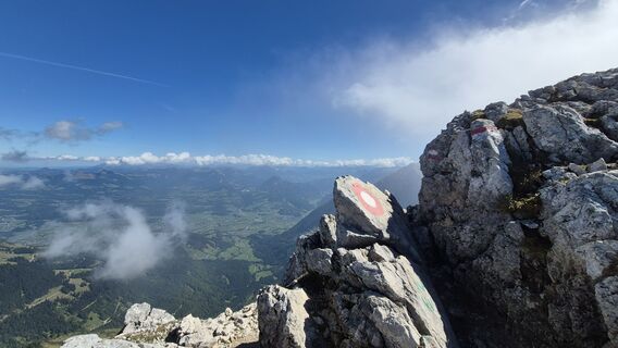 Foto von Anita Hüttl entlang der Tour