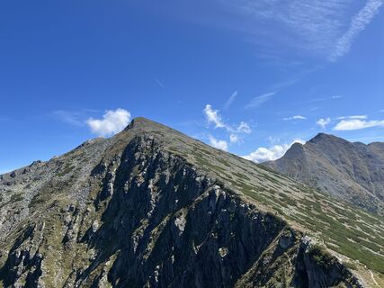 Photo de Bernhard Koller le long du parcours