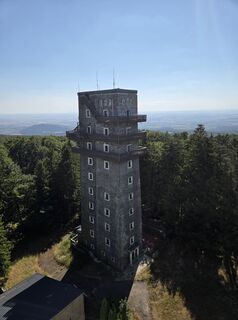 Foto von Dániel Téglás entlang der Tour