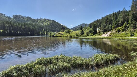 Foto van Claudia Maurer langs de tour