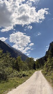 Foto von Luis Traub entlang der Tour