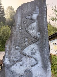 Zdjęcie z Hans Peter Gröchenig wzdłuż trasy