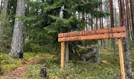 Startpunkt der Kannaksen-Runde