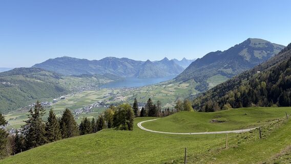 Foto von Boris Schickedanz entlang der Tour