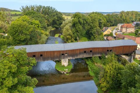 Holzbrücke Wünschendorf