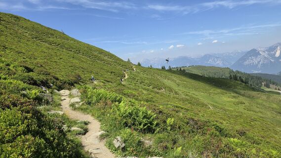 Photo de Gerrit van der Linde le long du parcours