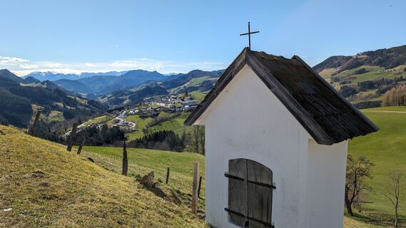 Foto von Klaus Lehner entlang der Tour