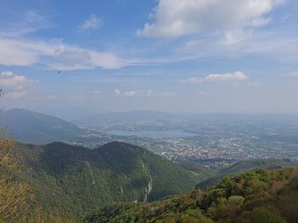 Photo de Marco Pezzuolo le long du parcours