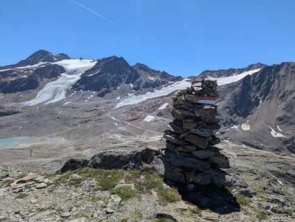 Foto von Willy entlang der Tour