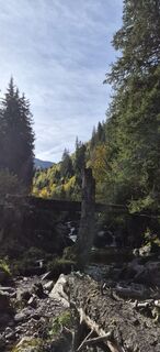 Foto de Anna Tröndle a lo largo del recorrido