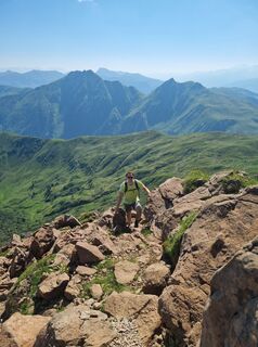 Fotografia z Florian Offergelt na trase