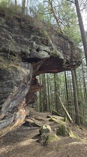 Zdjęcie z Katja Senkel wzdłuż trasy