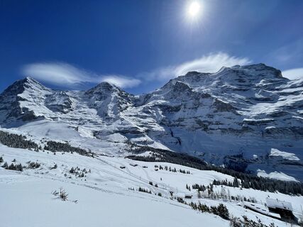 Foto von Jonas von Almen entlang der Tour