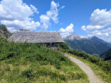 Foto von Sabrina Hackel entlang der Tour