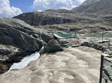 Foto von Berthold Astegher entlang der Tour