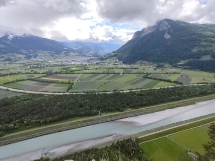 Foto von Peter Seliner entlang der Tour